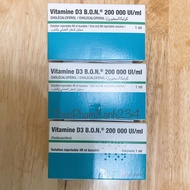 COMBO Vitamin D3 BON 200.000 UI Chống Còi Xương Giúp Hấp Thụ Canxi Vào Xương Bổ Sung Canxi Cho Bé 6 