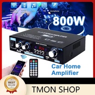 800W AK35 Home Digital Amplifiers Audio 110-240V Bass Audio Power Amplifier Hifi FM Auto Music