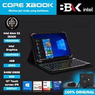 Laptop Tablet Mini BB-AK Layar Sentuh 10 inci Prosesor Intel Quad-Core Windows 10