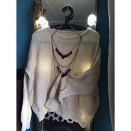 Vintage Knitwear Beige Color