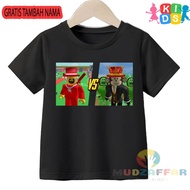 KIDS' T-SHIRT ADMIN ABUSE VS GROW A GARDEN ROBLOX KIDS' T-SHIRT
