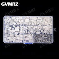 720PCS XH2.54 Pitch 2.54mm Terminals Male Female Plug Socket XH 2.54mm Connector kit Straight Pin 2P