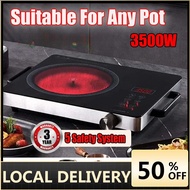 3500W Ceramic Infrared Multifunction Cooker Touchscreen Ceramic Infrared Cooker | Dapur Seramik Infr