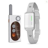 Dog Bark Collar Rechargeable Non-e-shock Training Collar 100M Remote Control for 8-100lbs Small Medi