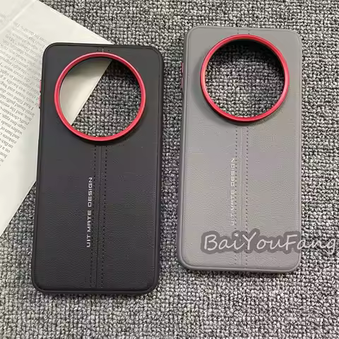 Light Luxury Leather Case For Honor X9d Case Silicone Hard Back Cover For Honor X9 D 5G X70 Stylish 