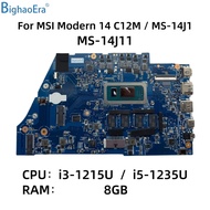 MSI/MSI MS-14J11 Modern 14 C12M Motherboard i3-1215U i5-1235U 8GB
