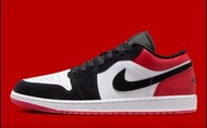 Nike Air Jordan 1 Low 紅黑白  chicago bulls “Black Toe” Air Jordan 1 Low Comes With A Jewel Wings Logo