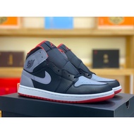 Air A/J 1 Mid Black Gray DQ8426-006 Men Women Sports Shoes Casual Shoes