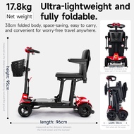 KANBEIO 10AH lithium battery foldable PMA for elderly transportation, lightweight and portable for t