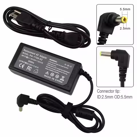 19v 3.42A AC Adapter Charger for Toshiba Satellite C55 C55-A5302 C55-A5308 C55-A5309 C655-S5512 C655