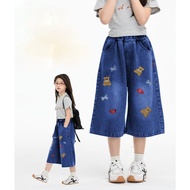 Imported jeans 7/8 for girls aged 1-6 years imported jeans 7/8 for girls imported jeans/ 7/8 fashion