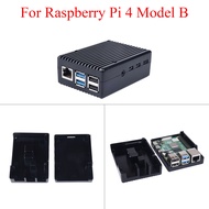 Vỏ Hợp Kim Nhôm Raspberry Pi 4 Vỏ Bảo Vệ Kim Loại Hộp Đen Vỏ Làm Mát Cho Raspberry Pi 4 Model B