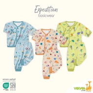 VELVET 3 PCS Newborn Long Suit 3pcs STARLIGHT