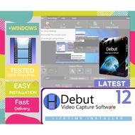 NCH Debut 🔥v12 12.04 Professional Video Capture and Screen Recorder  | 𝐀𝐜𝐭𝐢𝐯𝐚𝐭𝐞𝐝
