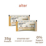 Alter Plant-Based Protein original ขนาด80g 2ซอง: โปรตีนพืช โปรตีน #อาหารเสริม #น้ำหนัก #เพิ่มน้ำหนั