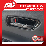 Toyota Corolla Cross XG10 Inner Handle Carbon Cover Interior Decoration For Cross (2020-2024) ARL Mo