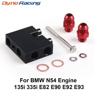 Aluminum Oil Filter Oil Cooler Fitting Adapter For BMW Oil Cooler N54 135i (E82) 335i (E90,E92,E93) 