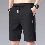 Plus Size Men's Shorts Streetwear Casual Beach Shorts Summer Breathable Fitness Knee Shorts Men Spor