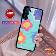 Latest Realme 6 Pro Casing Flower Realme 6 Pro Casing Hardcase Softcase Glossy 2d