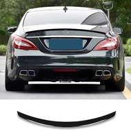 W218 Spoiler for Benz CLS Rear Wing CLS350 300 260 2012 to 2017 Glossy Black ABS Plastic Accessories