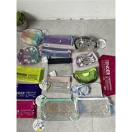 cute makeup bag makeup bag Export Island Transparent Waterproof PVC Miscellaneous Cosmetic Bag Stora