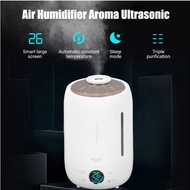 Deerma DEM-F500 Air Humidifier Ultrasonic Mist Maker 5L Quiet Aroma LED Touch Screen Timing Water Di