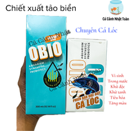 MEN VI SINH OBIO KOIKA (CHUYÊN CHO CÁ LÓC) KẾT HỢP TẢO BIỂN LÀM TRONG NƯỚC KHỬ MÙI TANH BỂ CÁ CẢNH