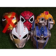 Post 24 Hours Kids Toys avengers mask/ superhero mask/ironman mask/spiderman mask/ultraman mask/hulk mask/mask