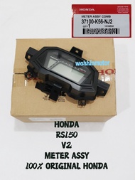 100% ORIGINAL HONDA RS150 V2 RS150R RS 150 SPEEDOMETER METER ASSY ORI 37100-K56-NJ2 ( DIGITAL METER