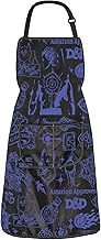 ZJXHPO BG3 Kitchen Apron Astarion Game Apron With Pocket Astarion Kitchen Decor BG3 Gamer Housewarmi