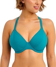 Women's Jewel Cove Underwire Bikini Top, Plain Moonstone, 32E
