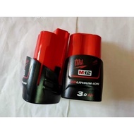 milwaukee m12 3.0ah battery