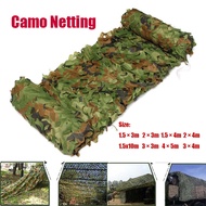 【Free Shipping】Camouflage Net Woodland Army Camo Netting Camping Sun ShelterTent Sun Shade Car Cover Courtyard Awning