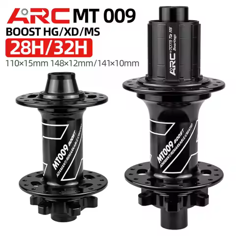 ARC MT009 BOOST MTB rear hub Bicycle Hub 6 Pawls 15x110 10x141 12x148 32H Bike Wheel Hub HG XD MS fo