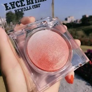 KQTQK/KQTQK Korean Club Gradient Highlighter Blush Palette Cute All-in-One Palette Monochrome Orange
