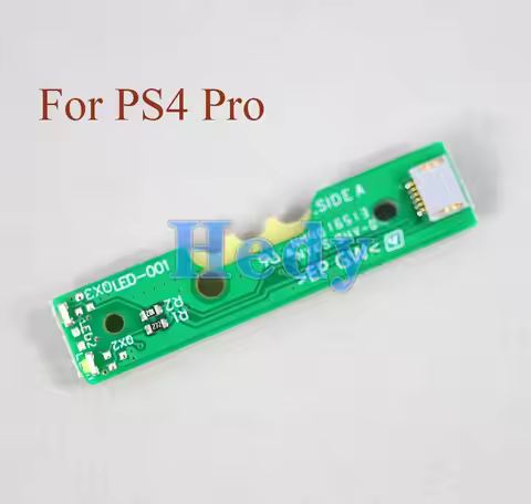 10pcs Replacement Plastic FOR PS4 Pro Console Host Switch Light Board Power Supply Boards For Playst