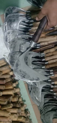 Grosir Ecer Arit arit rumput  asli baja super tajam/arit asli buatan Garut/sabit alat pengaritan/ari