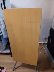 多功能小型木紋摺枱 書枱