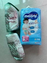 ［全新 Brand New] Moony 女仔拉拉褲 Moony Girls Pants (12-22kg)