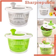 [Sharprepublic] Fruit Washer Cooking Multiuse 360 Rotate Vegetable Dryer Vegetable Washer Dryer for Onion Lettuce Vegetables Spinach Fruit