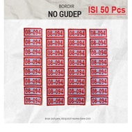 Bet Gudep Scout Contents 50 pcs COMPUTER EMBROIDERED SCOUT UNIFORMS