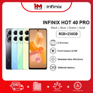 Infinix Hot 40 Pro Smartphone (8GB RAM+256GB ROM) | Original Infinix Malaysia