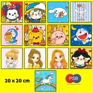 DIY Painting By Number 20x20 cm / Painting Package / DIY Painting