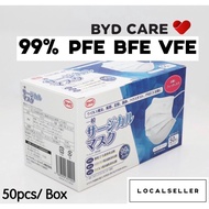 《SG》CNY BYD 3Ply Surgical Face Masks 99% PFE BFE VFE 😷