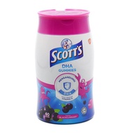 SCOTTS DHA GUMMIES BLACKCURRANT 60'S
