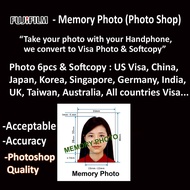 Passport Visa Photo 6pc & Softcopy (All Countries Photo) China, US, India, Japan, Korea, UK, Singapo