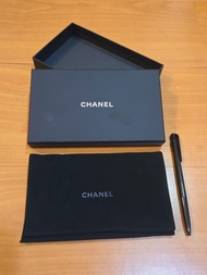 Chanel 香奈兒 小香 中夾 皮件 皮夾 防塵套 收納套 紙盒 收納盒 包裝盒 名牌精品配件