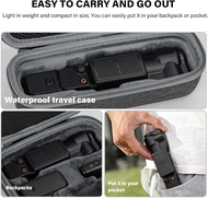 POCKET 3เคสสำหรับ DJI OSMO Pocket 3 Creator Combo ฝาครอบกล้อง gimbal แบบพกพาและตัวป้องกันหน้าจอกระจก