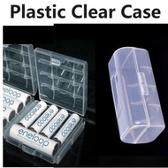 8pcs price local seller Plastic Clear Case Cover Holder  Battery Storage Box aa aaa 18650 26650