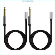VIVI 1 4 to 1 8 Adapter 3 5mm 1 8inch Female to 6 35mm 1 4inch Male Adapter Clear and Stable Sound T